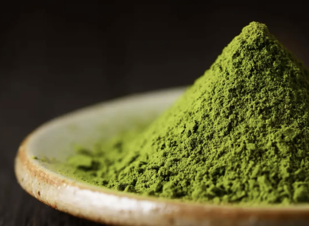 Fine Japanese matcha powder